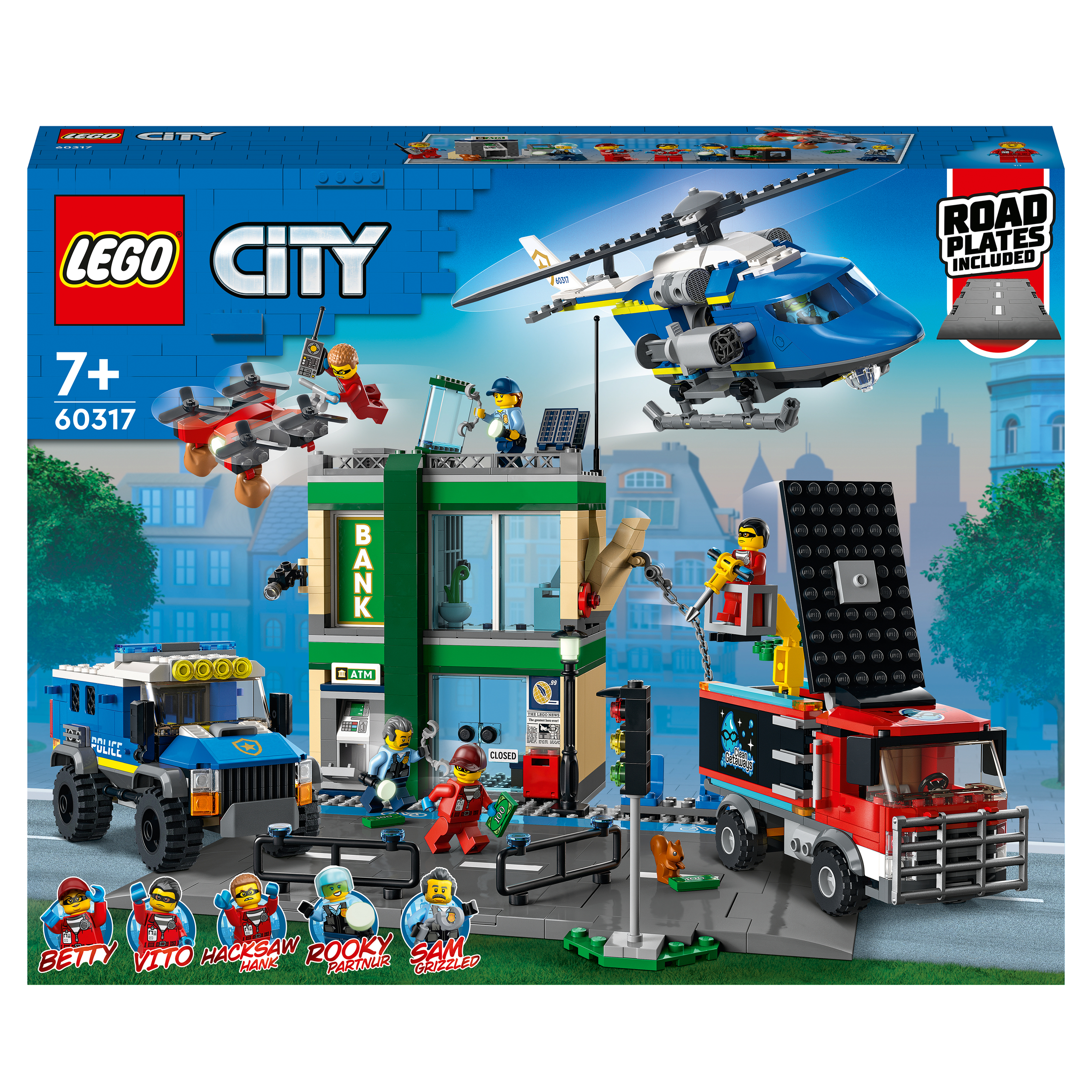 60375 - LEGO® City - La Caserne et le Camion des Pompiers LEGO
