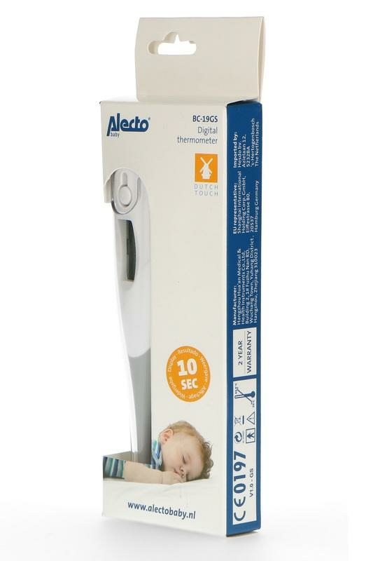 gemiddelde Handig Rook Alecto Digitale Thermometer Grijs