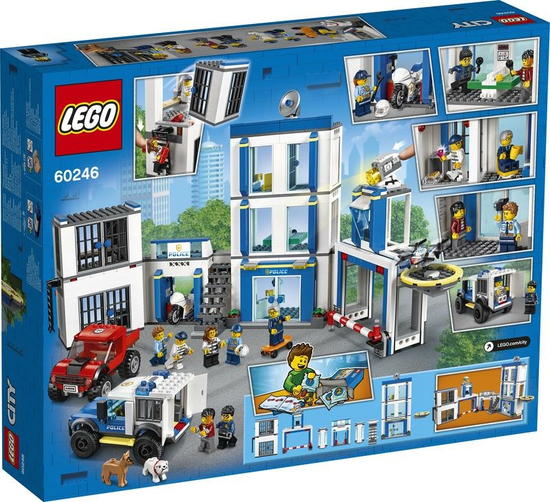 dans hoekpunt Hoeveelheid geld LEGO City Politiebureau (60246)
