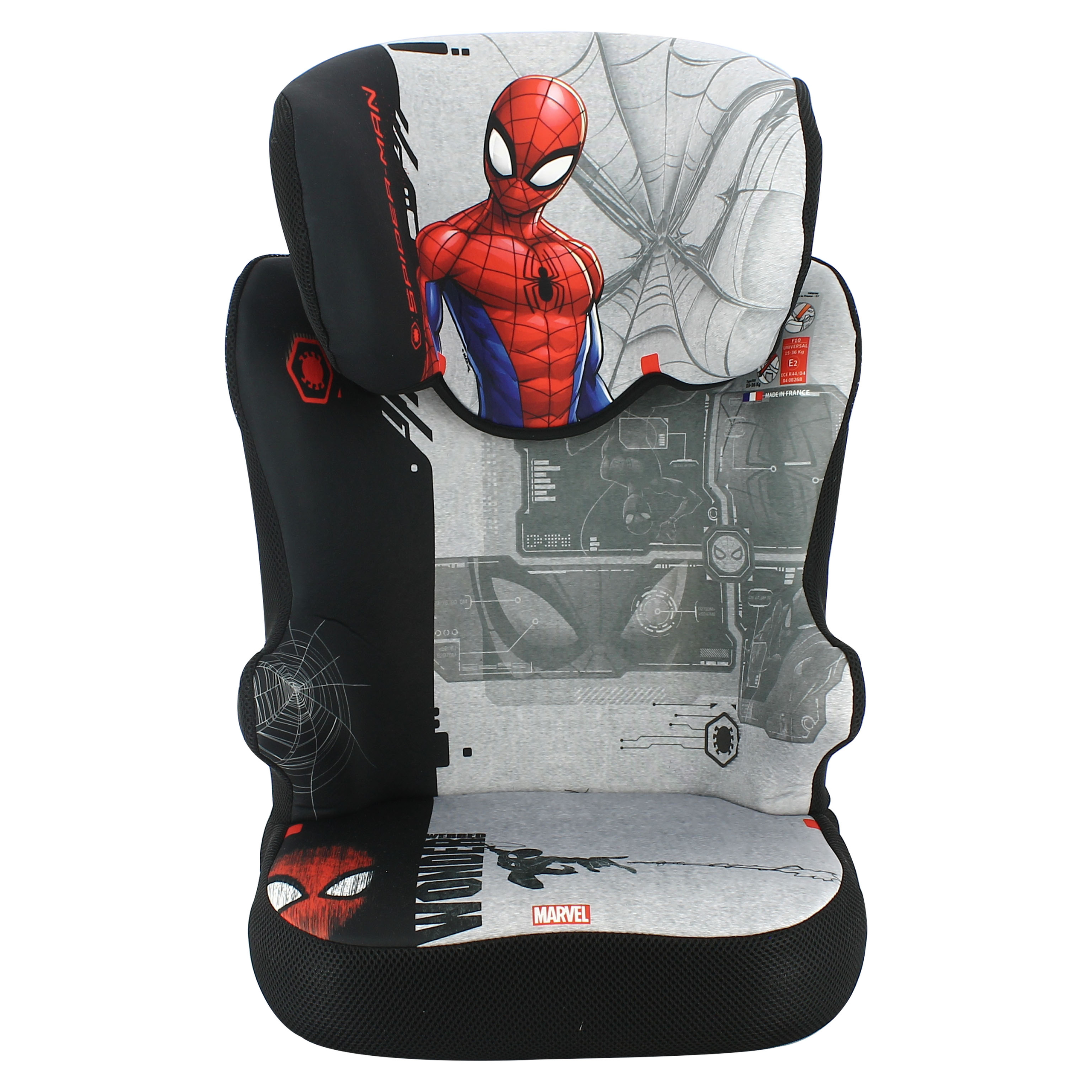Suri chaos etiket Autostoelverhoger Gr 2-3 (15-36kg) Met Starter Rugleuning - Spider Man